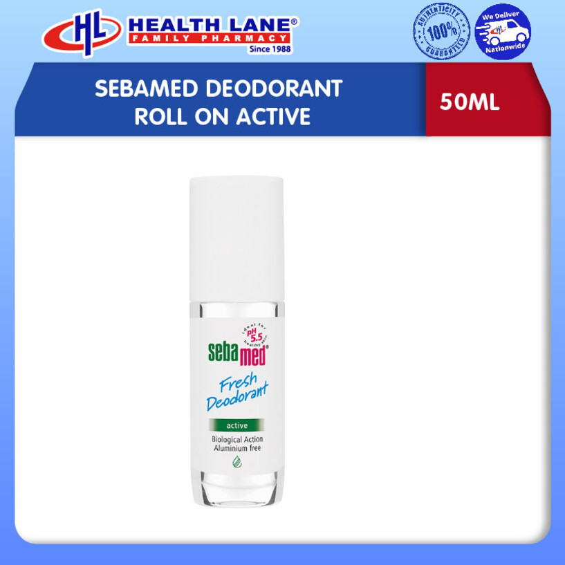 SEBAMED DEODORANT ROLL ON ACTIVE (50ML)